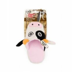 All For Paws Jouet AFP Doggies'shoes Pantoufle Vache