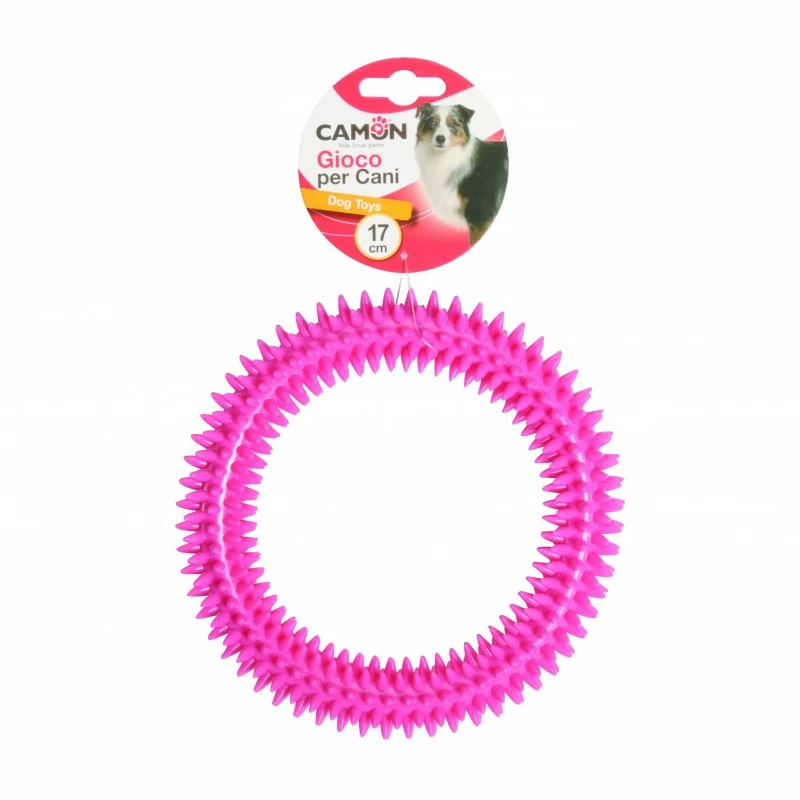 Anneau En Caoutchouc 17 Cm Pour Chien - Camon 4 Anneau En Caoutchouc 17 Cm Pour Chien - Camon – Image 2