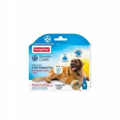 BEAPHAR Pipettes Stop Parasites Grand Chien 30 Kg DiméthiCARE
