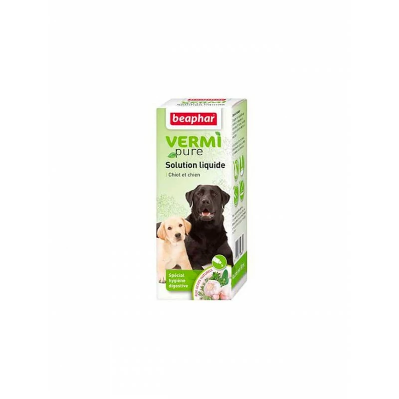 Solution Aux Plantes Chiot & Chien Beaphar VERMIpure 50 Ml 3 Solution Aux Plantes Chiot & Chien Beaphar VERMIpure 50 Ml