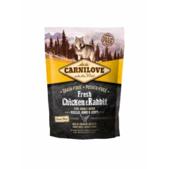Croquettes Carnilove Grain Free Adulte Poulet & Lapin