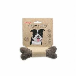 Petit Os à Mâcher Nature Play - Jouet En Laine Corwex -NILUFAR Soldes corwex petit os a macher nature play jouet en laine corwex 80407 1