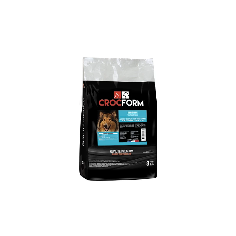Croquettes Toutes Races CROCFORM Sensible 3 Croquettes Toutes Races CROCFORM Sensible