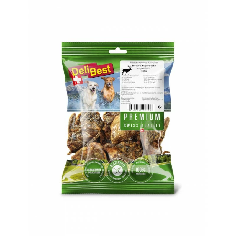 Premium - Langue De Cerf Gourmet Delibest 3 Premium - Langue De Cerf Gourmet Delibest
