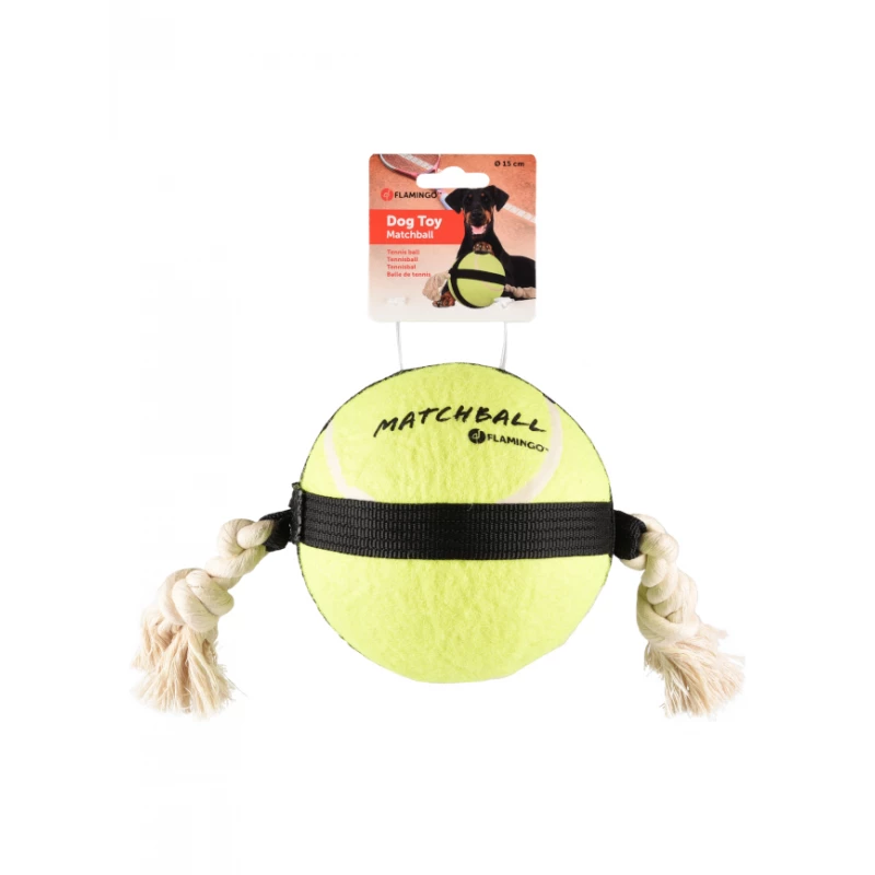 Flamingo Jouet à Corde - Balle De Tennis Actionball 3 Flamingo Jouet à Corde - Balle De Tennis Actionball
