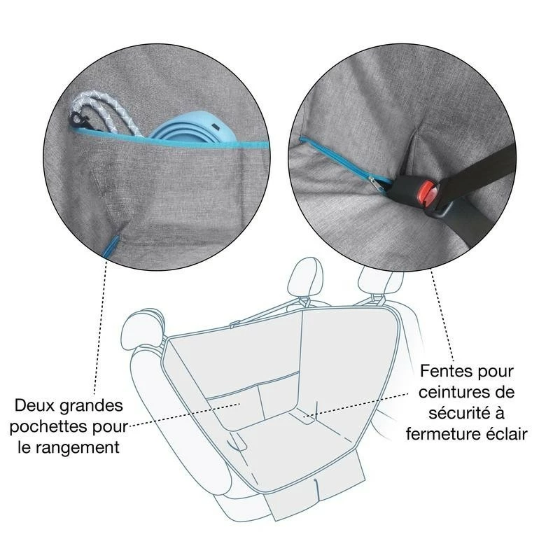 Demi-hamac De Banquette Heather Kurgo 4 Demi-hamac De Banquette Heather Kurgo – Image 2