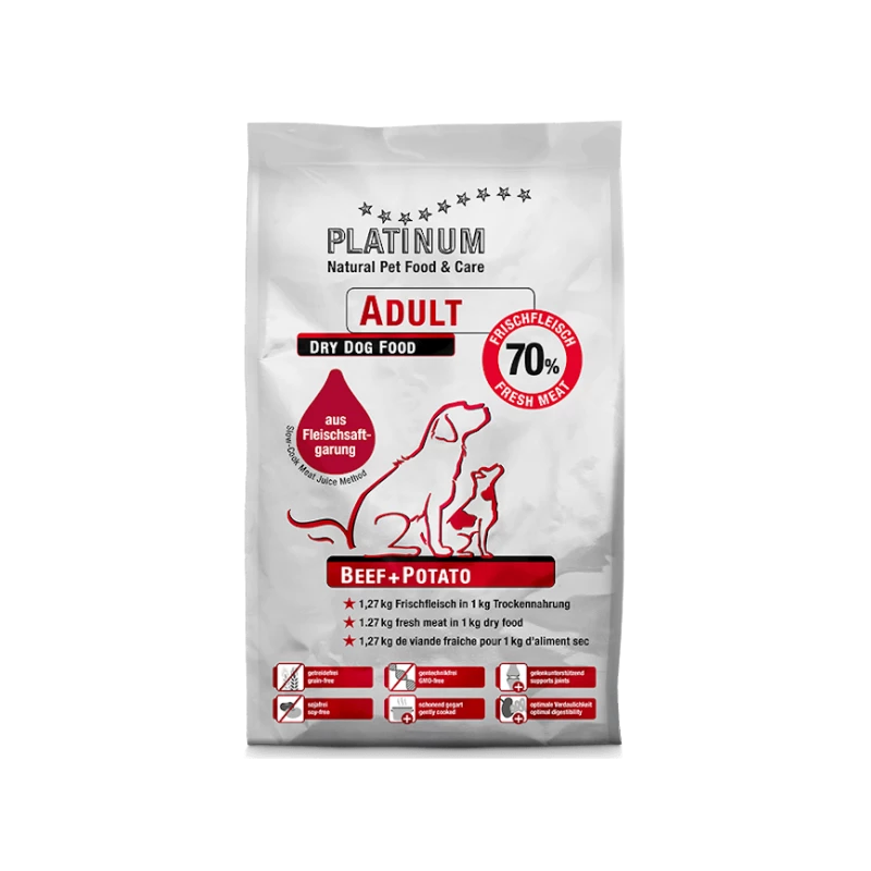 Croquettes Adult Beef & Potato Platinum 3 Croquettes Adult Beef & Potato Platinum