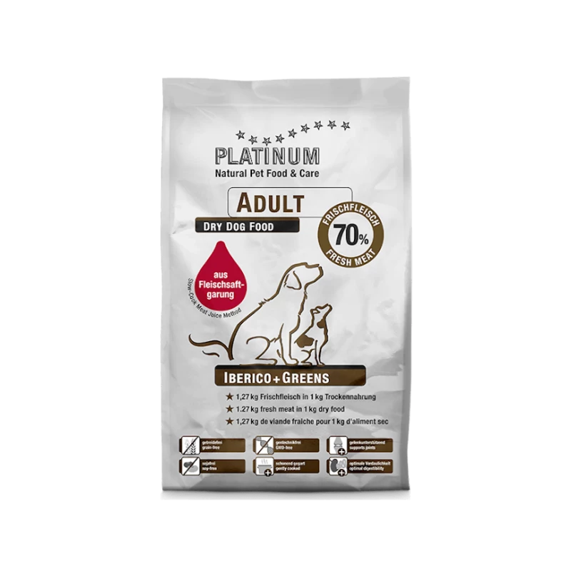 Croquettes Adult Iberico & Greens Platinum 3 Croquettes Adult Iberico & Greens Platinum